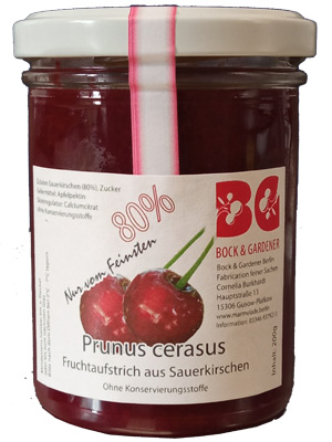 Prunus cerasus pur mit 80% Fruchtanteil